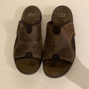 Men’s Clarks slip on Sandals